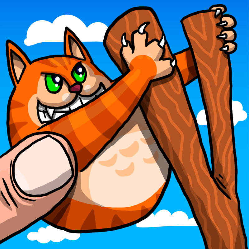 Angry Cat Shot